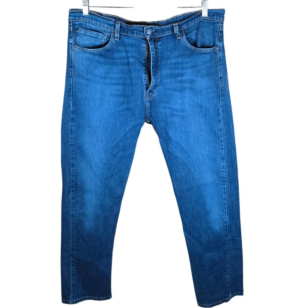 Levi Strauss 505 Jeans‎ W40 L32 Blue Denim Straight Fit Zip Fly